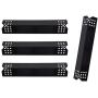 BBQ-Element Grill Heat Tent Plate Shields for Grill Master 720-0697, 720-0737, Porcelain Steel Burner Cover Flame Tamer for Nexgrill 720-0830H 720-0783E 720-0882A 720-0896B.(4 Pack)