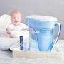 ZeroWater ZP-010, 10 Cup Water Filter Pitcher with Water Quality Meter