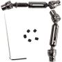 Baoer Transmission Drive Shaft for WPL B1 B16 B24 B36 C1 C24 C34 JJRC Q60 Q61 Q65 MN 90 RC Car Parts Silver