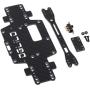 Prettyia 1 Set Metal Chassis for WLtoys P929 P939 K979 K989 K999 K969 1/28 RC Car Crawler