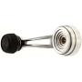 Window Crank compatible with Ford F-Series 73-79/Bronco 80-86 Front Chrome Body-Black Knob Metal Set of 2