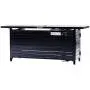 57 Inch 50000BTU Extruded Aluminum Outdoor Gas Propane Fire Pit Pits Firepit Fireplace Dinning Table Tables with Lid, Fire Glass, Retangular, ETL Certification 57 Inch 50000BTU Extruded Aluminum Outdoor Gas Propane Fire Pit Pits Firepit Fireplace Dinning Table Tables with Lid, Fire Glass, Retangular, ETL Certification