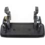 Exterior Door Handle compatible with MAZDA PICKUP 01-10 Front RH=LH Outside Textured Black Metal