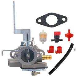 Yooppa AV520 Carburetor Kit for Tecumseh Jiffy Ice Auger Model 30 and 31 Replace 3hp 640290 640263 631720A 631720B TV085XA 2-Cycle Vertical Engine Strike Master Carburetor