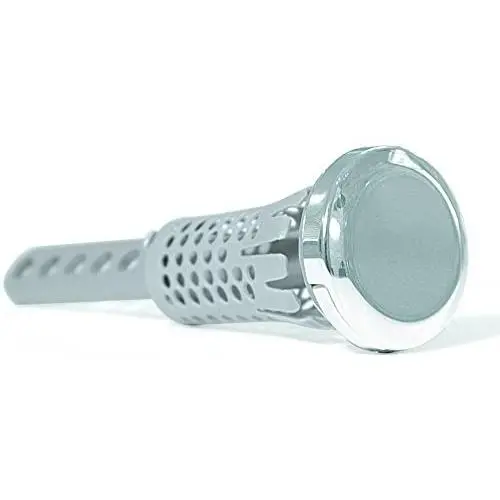 Drain Strain Deluxe Sink Hair Catcher – Clog Prevention Pop-Up Stopper with Hair Catcher Basket, Chrome Metal Cap, Fits Most 1.25'' - 1.5'' Bathroom Sink Drain Strain Deluxe Sink Hair Catcher – Clog Prevention Pop-Up Stopper with Hair Catcher Basket, Chrome Metal Cap, Fits Most 1.25'' - 1.5'' Bathroom Sink