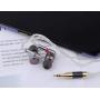 LINSOUL TIN Audio T2 HiFi 2DD Double Dynamic Drive in Ear Earphone Bass DJ Metal Headphones, 3.5 mm MMCX