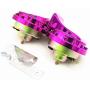 Viping Car Horn Truck Horn 115DB Electric Horn Air Horn Purple Double Tone Electric Snail Horn Waterproof Horn High Tone and Low Tone Horn with Metal bracketfor Any 12V Ship car Moto Vans Truck etc