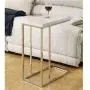Monarch Specialties 3008, Chrome Accent Metal Base C Table, White Monarch Specialties 3008, Chrome Accent Metal Base C Table, White