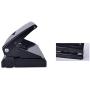 Chris-Wang Adjustable Metal 6-Hole Paper Punch Puncher for A5/Personal/Pocket Size Six Ring Binder Day Planner Inserts Pages - 6 Sheet Capacity - 6mm Hole Diameter