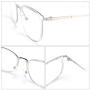 ZENOTTIC Blue Light Blocking Computer Glasses Anti Eye Strain Anti Glare Lens Lightweight Frame Eyeglasses for Women