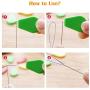 20Pcs Needle Threader Durable Household Sewing Tools Designed for Mending Clothes (Round Threaders) 20Pcs Needle Threader Durable Household Sewing Tools Designed for Mending Clothes (Round Threaders)