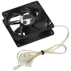 Bgears b-Blaster 80mm 2 Ball Bearing High Speed Extreme Airflow Fan,Black