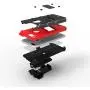 ZIZO Bolt Series for iPhone 8 Plus Case Military Grade Drop Tested Tempered Glass Screen Protector Holster iPhone 7 Plus case Black RED