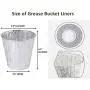 Replacement for Oklahoma Joes 9518545P06 Smoker Grease Drip Bucket,Black Metal Pail with 12 Pack Aluminum Grill Bucket Liner/Drip Insert Replacement for Oklahoma Joes 9518545P06 Smoker Grease Drip Bucket,Black Metal Pail with 12 Pack Aluminum Grill Bucket Liner/Drip Insert
