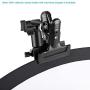 Neewer Photo Studio Heavy Duty Metal Clamp Holder and Cold Shoe Adapter for Clamping Reflector or Mounting Speedlite Flash and Umbrella on Light Stand