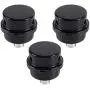 3 Pcs Air Compressor Silencer Filter Metal Air Compressor Intake Filter Noise Muffler Silencer(1/2''PT 20mm)