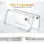 ESR Air Armor Designed for iPhone SE 2020 Case/iPhone 8 Case [Shock-Absorbing] [Scratch-Resistant] [Military Grade Protection] Hard Polycarbonate + Flexible Polymer Frame, for iPhone SE 2020/8, Clear
