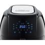 GoWISE USA 1700-Watt 5.8-QT 8-in-1 Digital Air Fryer with Recipe Book, Black