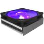 Cooler Master MasterAir G200P RGB Low-Profile CPU Air Cooler, 39.4 mm Ultra-Low-Profile Heatsink, Two C-Shaped Heatpipe, 92mm PWM Fan, RGB Lighting for AMD Ryzen/Intel LGA1151