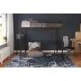 DHP Full Metal Loft Bed with Ladder, Space-Saving Design, Black DHP Full Metal Loft Bed with Ladder, Space-Saving Design, Black