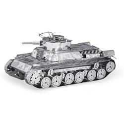 Metal Earth 3D Model Kits - Tanks Set of 4 - Tiger 1, T-34, Chi-Ha and Sherman