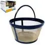 GoldTone Reusable 8-12 Cup Basket Filter fits Black & Decker Coffee Machines and Brewers. Replaces your Black+Decker Reusable Coffee Filter and Permanent Black & Decker Coffee Basket Filter (1 PACK) GoldTone Reusable 8-12 Cup Basket Filter fits Black & Decker Coffee Machines and Brewers. Replaces your Black+Decker Reusable Coffee Filter and Permanent Black & Decker Coffee Basket Filter (1 PACK)