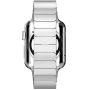 KADES Compatible for Apple Watch Band 42mm, Link Bracelet for Apple Watch Band 44mm Series 5 Series 4 iwatch Bands 42mm with Butterfly Clasp (Silver)