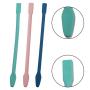 SAVITA 6Pcs 6 Inch Silicone Stir Sticks, Reusable Facial Mask Stirring Sticks Rods for Mixing Resin, Epoxy, Cosmetic, Acrylic Paints, DIY Crafts Making (6 Colors)