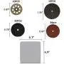 Cutting Wheel Set for Rotary Tool, 88Pcs HSS Circular Saw Blades Diamond Wood Glass Plastic Metal Stone Cutting Drill Wheels Kit with Mandrels for Dremel Cutting Wheel Set for Rotary Tool, 88Pcs HSS Circular Saw Blades Diamond Wood Glass Plastic Metal Stone Cutting Drill Wheels Kit with Mandrels for Dremel
