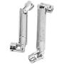 RC Car Drive Shaft, 2 Pcs Metal Drive Joint Shaft CVD RC Upgrade Parts for SCX10 D90 90021 90028 (90mm-125mm)