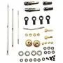 YU-NIYUT Metal RC Car Parts DIY Upgrade Assemble Accessories Kit, 1/16 RC Model Car Modified Parts for WPL B14 B14K B24 B24K C14 C14K C24 C24K, DIY RC Vehicle Modification Fun for Adults and Kids YU-NIYUT Metal RC Car Parts DIY Upgrade Assemble Accessories Kit, 1/16 RC Model Car Modified Parts for WPL B14 B14K B24 B24K C14 C14K C24 C24K, DIY RC Vehicle Modification Fun for Adults and Kids