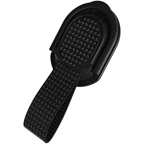 Ghostek Loop Phone Ring Holder Strap Hand Grips with Stand & Magnetic for Car Mounts Smartphone Gripper Stick-On Adhesive is Compatible with Cell Phone Cases, iPhone, Galaxy, Pixel - (Carbon Fiber) Ghostek Loop Phone Ring Holder Strap Hand Grips with Stand & Magnetic for Car Mounts Smartphone Gripper Stick-On Adhesive is Compatible with Cell Phone Cases, iPhone, Galaxy, Pixel - (Carbon Fiber)