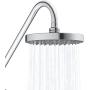 PULSE ShowerSpas 1011-CH-1.8GPM Kauai III Shower System, with 8'' Rain Showerhead, 5-Function Hand Shower, Adjustable Slide Bar and Soap Dish, Polished Chrome, 1.8 GPM