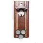 Bruntmor, CAPMAGS Strong Magnetic w/Zinc Alloy Beer Opener & Cap Catcher - Metal Magnetic (Merbau Wood) Bruntmor, CAPMAGS Strong Magnetic w/Zinc Alloy Beer Opener & Cap Catcher - Metal Magnetic (Merbau Wood)