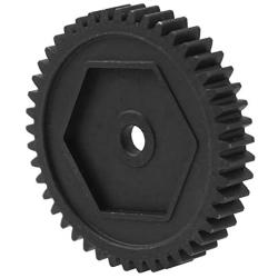 Hobbypark 45T M0.8 Steel Metal Spur Gear for Traxxas TRX4 TRX-4 RC Crawler Car Spare Parts,Compatible with 32-Pitch,Replace 8053