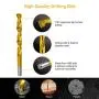 230 Pieces Titanium Twist Drill Bit Set, Anti-Walking 135° Tip High Speed Steel, Size from 3/64'' up to 1/2'', Ideal for Wood/Steel/Aluminum/Zinc Alloy, with Hard Storage 230 Pieces Titanium Twist Drill Bit Set, Anti-Walking 135° Tip High Speed Steel, Size from 3/64'' up to 1/2'', Ideal for Wood/Steel/Aluminum/Zinc Alloy, with Hard Storage