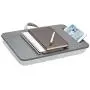 LapGear Sidekick Lap Desk with Device Ledge and Phone Holder - Gray - Fits Up to 15.6 Inch Laptops - Style No. 44215
