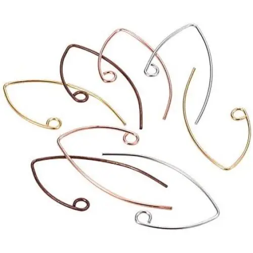 LiQunSweet 50 Pieces 29x15x2mm Brass Metal Earrings Hooks Open V Shape Earring Components Earrings findings Earwire for Dangle Earring Jewelry Making DIY LiQunSweet 50 Pieces 29x15x2mm Brass Metal Earrings Hooks Open V Shape Earring Components Earrings findings Earwire for Dangle Earring Jewelry Making DIY