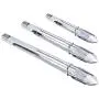 HINMAY Stainless Steel Spring Locking Food Tong Set Utility Metal Tongs for Serving Cooking Grilling and Barbeque (9 12 14 Inch 3 Pieces) HINMAY Stainless Steel Spring Locking Food Tong Set Utility Metal Tongs for Serving Cooking Grilling and Barbeque (9 12 14 Inch 3 Pieces)