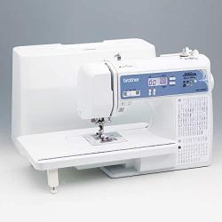 Brother XR9550PRW Sewing and Quilting Machine, Project Runway, 165 Built-in Stitches, LCD Display, Wide Table, 8 Included Feet