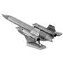 Fascinations Metal Earth SR-71 Blackbird Airplane 3D Metal Model Kit