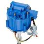 A-Team Performance HEI Complete Distributor 65K Coil Compatible With AMC/Jeep Straight 6 232 3.8L & 258 4.2L One Wire Installation Blue Cap