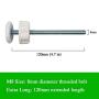 Baby Gate Guru Extra Long M8 (8mm) Spindle Rods for Pressure Mounted Baby and Pet Safety Gates 4 Pack Replacement Set (8mm, White) Baby Gate Guru Extra Long M8 (8mm) Spindle Rods for Pressure Mounted Baby and Pet Safety Gates 4 Pack Replacement Set (8mm, White)