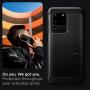 Spigen Tough Armor Designed for Samsung Galaxy S20 Ultra Case/Galaxy S20 Ultra 5G Case (2020) - Black