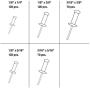 Tradespro 836341 Aluminum Rivet Assortment, 500-Piece, Multiple Sizes