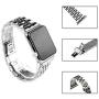 ARTCHE Smartwatch Band Compatible with Apple Watch 42mm 44mm, Premium Stainless Steel Replacement Strap Metal Sports Wristband Link Belt for iWatch Series 5/4/3/2/1, Silver