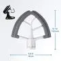 Flex Edge Beater for KitchenAid Tilt-Head Stand Mixer - 4.5-5 Quart Flat Beater with Flexible Silicone Edges Flex Edge Beater for KitchenAid Tilt-Head Stand Mixer - 4.5-5 Quart Flat Beater with Flexible Silicone Edges