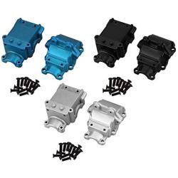HONG YI-HAT Metal Wave Box Gear Box Upper and Lower Cover 144001-1254 Suitable for 1/14 WLtoys 144001 RC Car Spare Parts Spare Parts (Color : Silver)