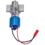 RC Gearbox, Metal Gear Box Speed Change with 370 Brush Motor for WPL 1633 RC Car(Silver)