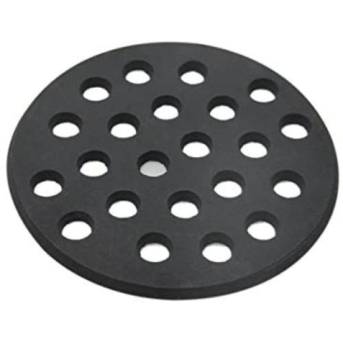 Dracarys Round cast Iron Bottom fire Grate for Big Green Egg, BBQ high Heat Charcoal Plate fit for Medium Big Green Egg fire Grate Grill Charcoal Replacement Parts Green Egg Accessories-6.5inch MFGC